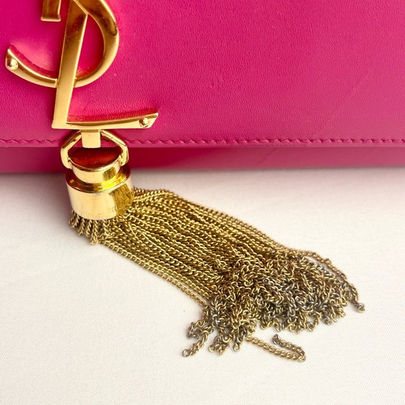 YSL Pink Leather Bag - Picture 10 of 14